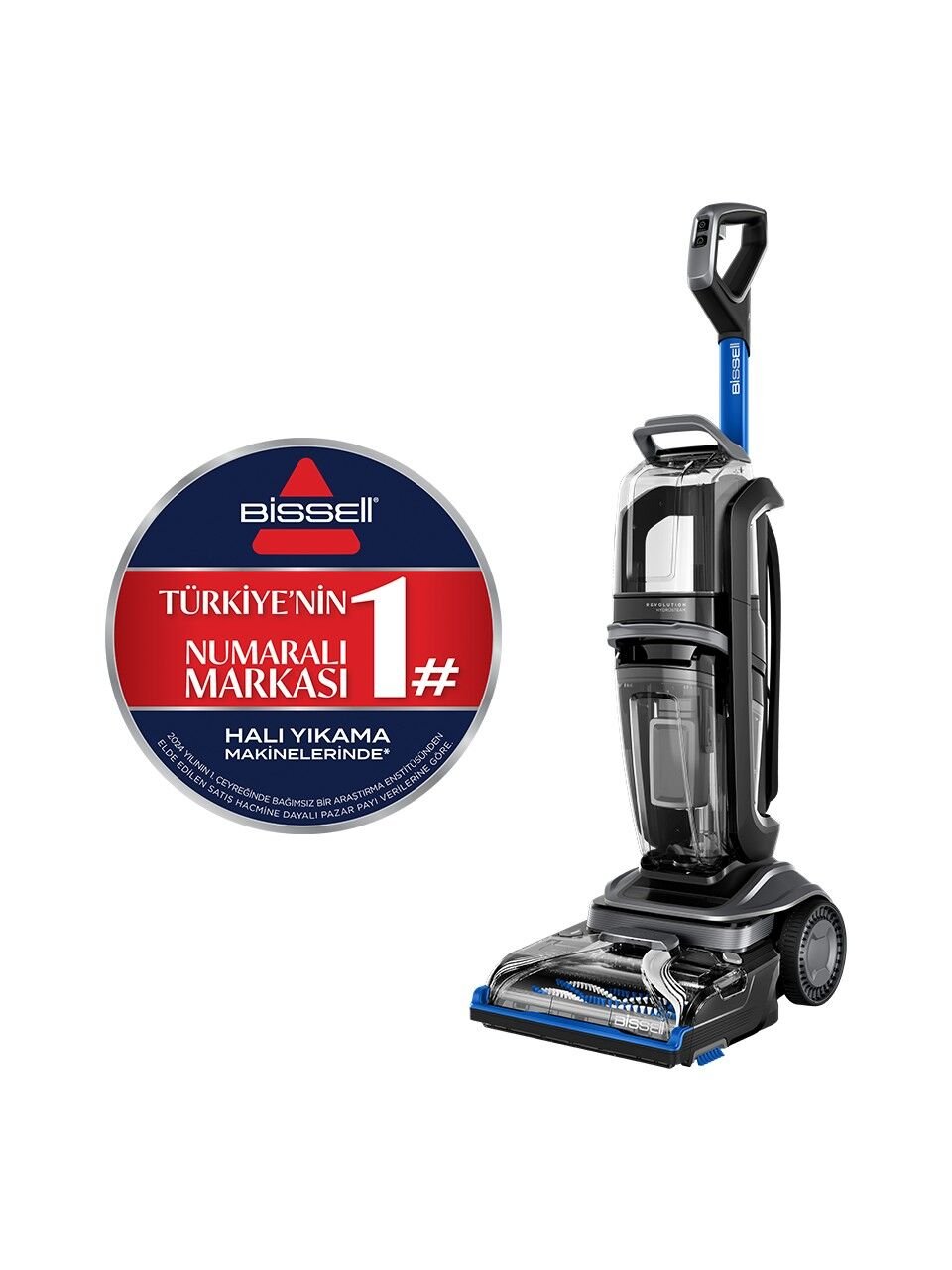Bissell Revolution Hydrosteam Buharlı Halı - Koltuk Yıkama ve Leke Çıkarma Makinesi