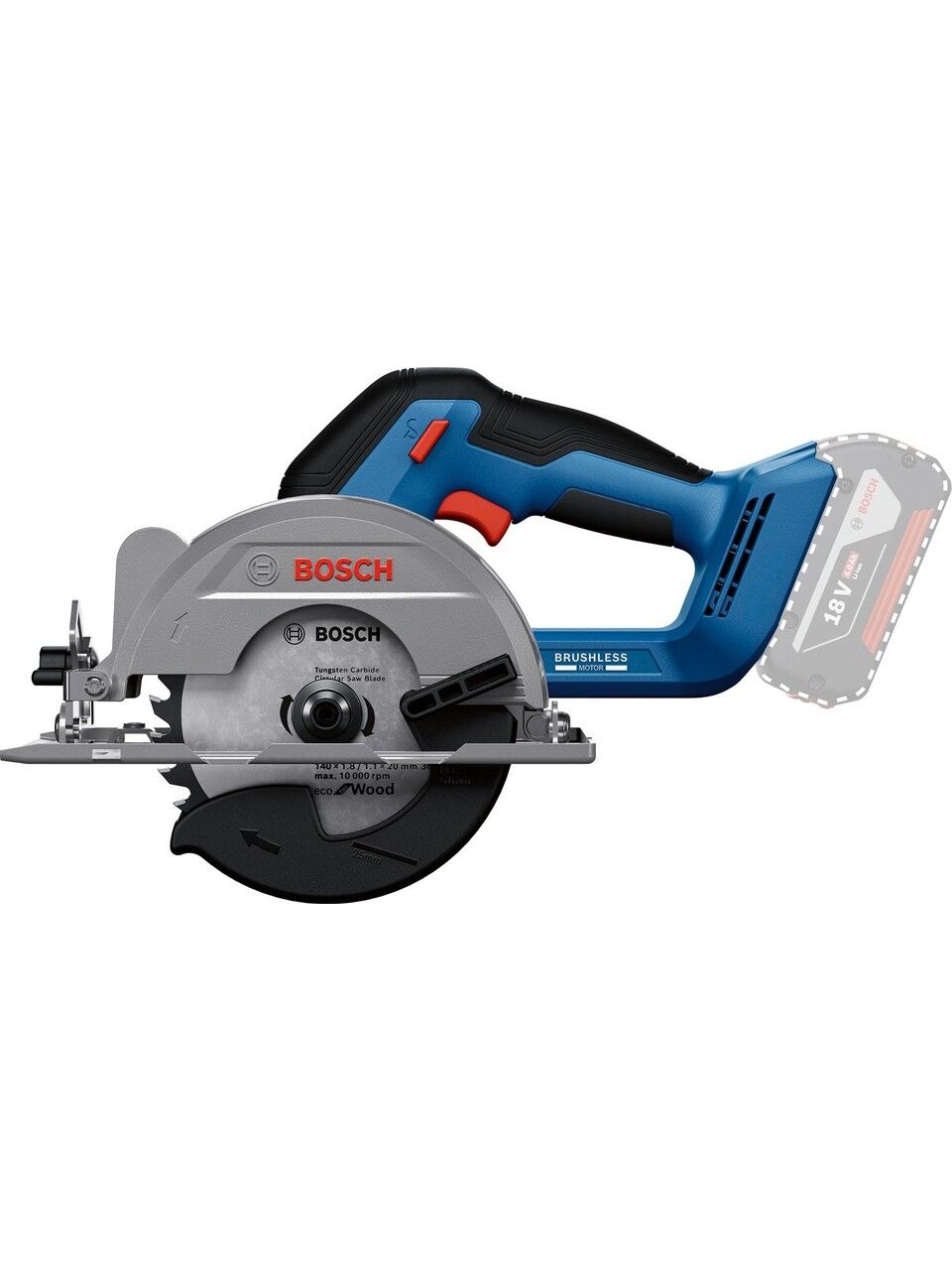 Bosch GKS 18V-51 Akülü Daire Testere Solo