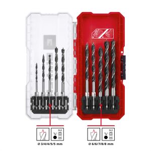 Einhell S-Case Bits HSS 10 Parça Ahşap Matkap Ucu Seti