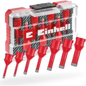 Einhell Accessory M-CASE Taşlama taş delici uç seti 7 parça