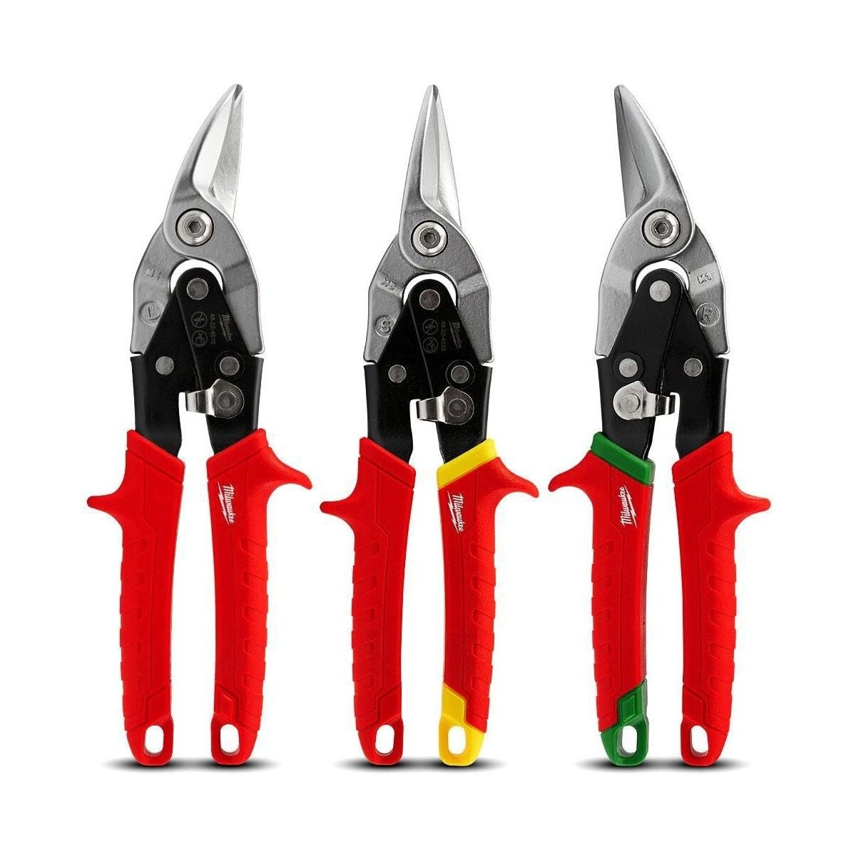 Milwaukee Kaportacı Makası 3'Lü Set (Sağ-Sol-Düz)