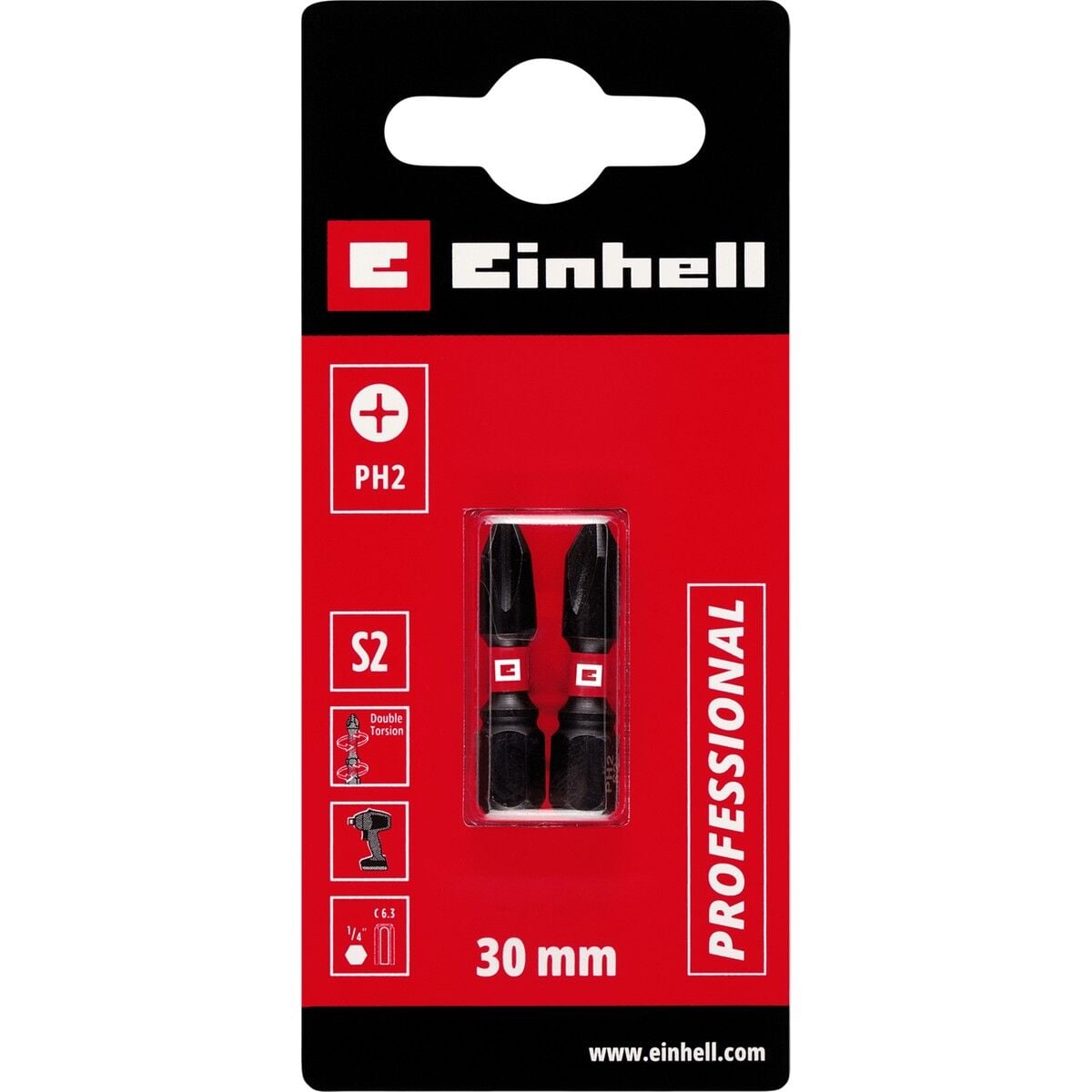 Einhell Accessory Yıldız bits uç 30 mm PH2 2 parça