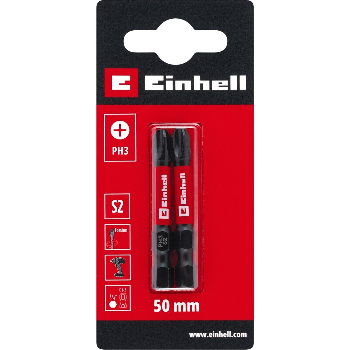 Einhell Yıldız Bits Uç 50 mm Ph3 2 Adet