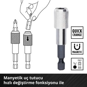 Einhell 33 Parça Uç Seti
