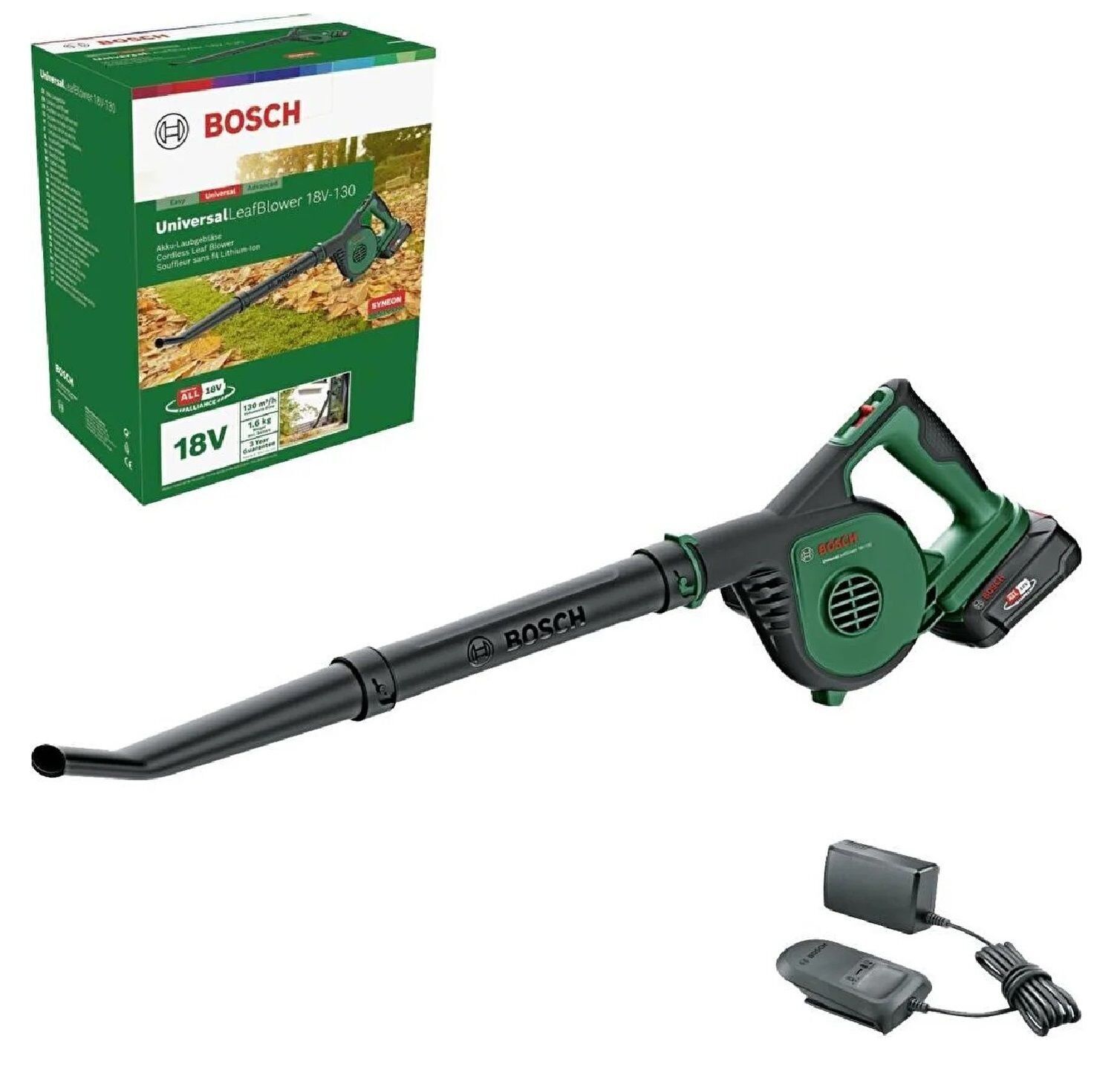 Bosch Universalleafblower 18v-130 Akülü Yaprak Üfleme