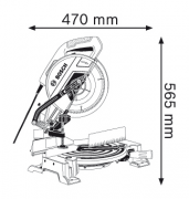Bosch GCM 10 MX Gönye Kesme