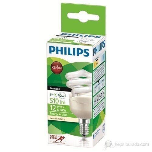 Phılıps Small Economy 8W /827 Ww E 14 105084007