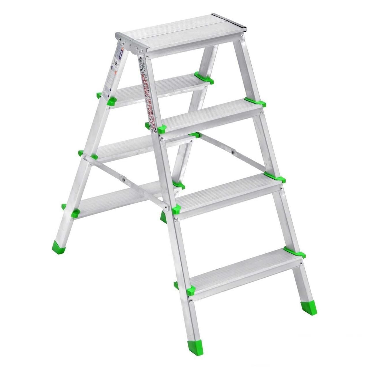 Saraylı Alüminyum Merdivem Çift Taraflı 4+4