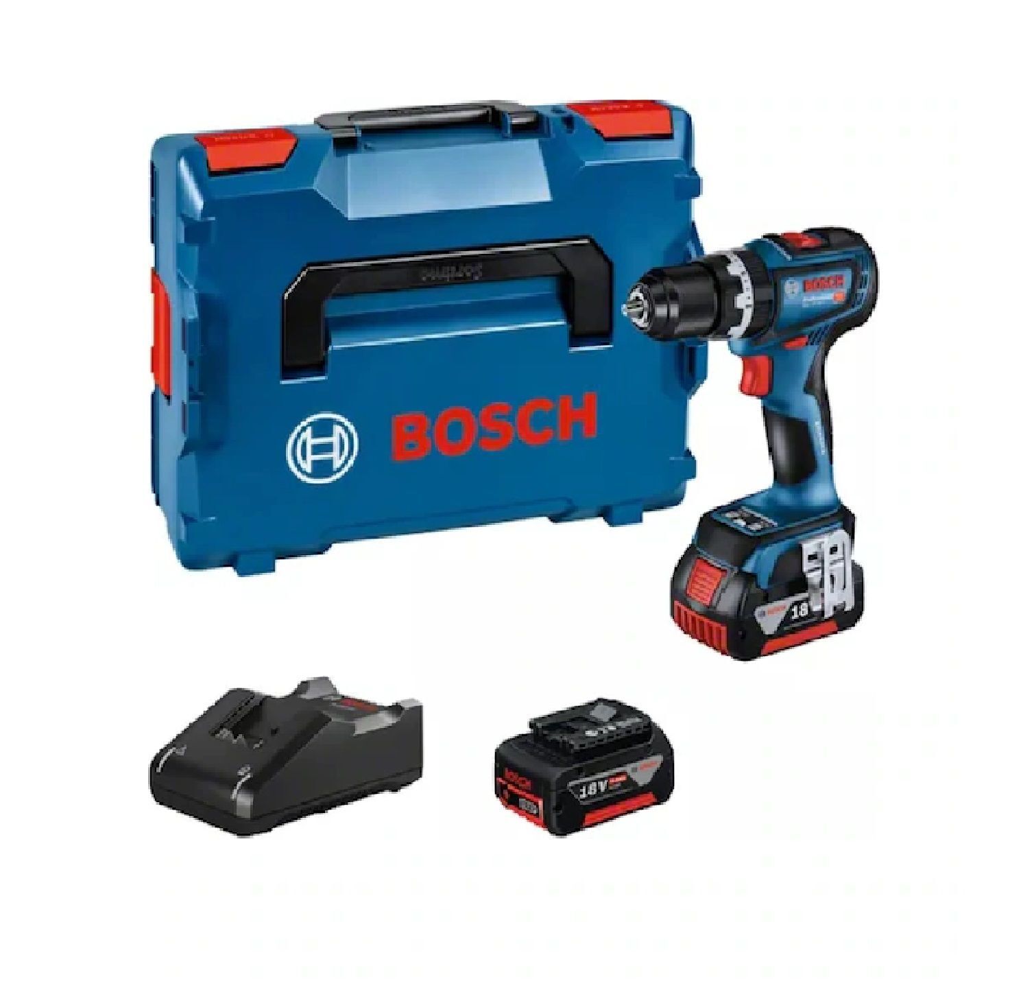 BOSCH GSB 18V-90 C 2X5 AH Akülü Vidalama