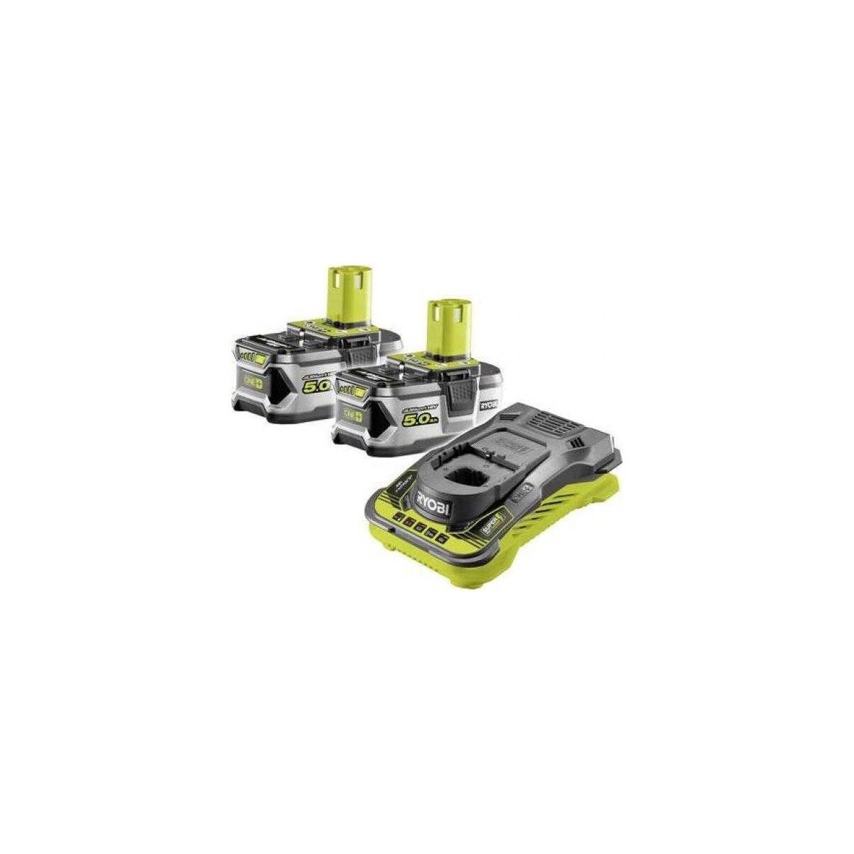 Ryobi RC18150-250 18 V 2x5 Ah Yedek Akü ve Şarj Cihazı