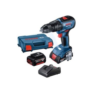 Bosch GSB 18V-50 2 Ah 5 Ah Çift Akülü Darbeli Vidalama