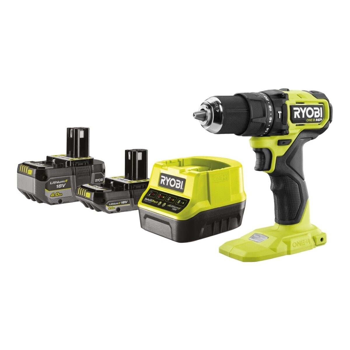 Ryobi Rpd18C1-242S Çift Akülü 4 Ah + 2 Ah Vidalama