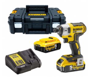 Dewalt DCF887P2 18V 5 Ah Li-ion Çift Akülü Kömürsüz Darbeli Vidalama