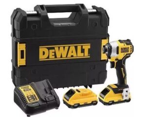 Dewalt DCF809L2T 18V 3 Ah Li-ion Çift Akülü Kompakt Kömürsüz Darbeli Vidalama
