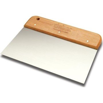 Dekor Geniş Ispatula Ahşap Saplı 30 cm-043