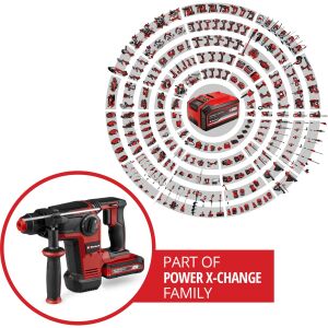 Einhell TP-HD 18/28 Li BL+4  Tek Akülü 3 Ah Kırıcı-Delici