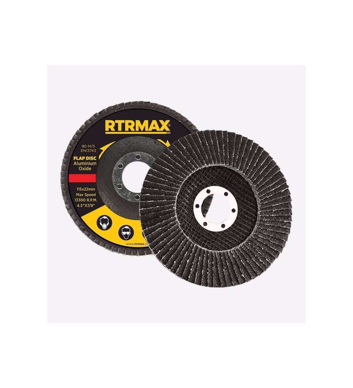 Rtrmax Flap Disk 100 Kum 115 A. Oksit