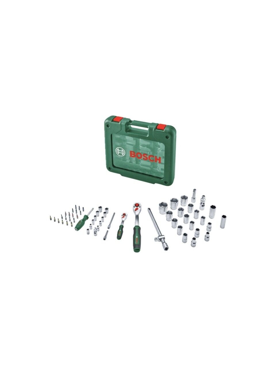 BOSCH 1/4'' + 1/2'' CIRCIR SETİ 60 PARÇA