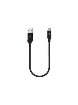 Ttec AlumiCable Mini 2DK26S 30 cm Siyah USB to Type-C Şarj Kablosu