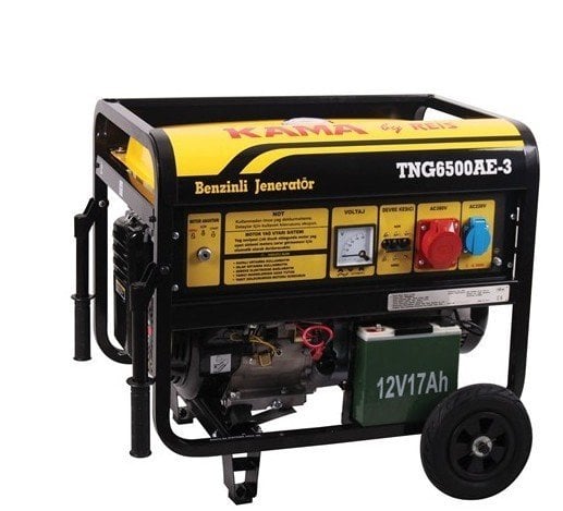 Kama By Reis Tng6500ae3 5,5Kva Benzinli Jeneratör (Trifaze)