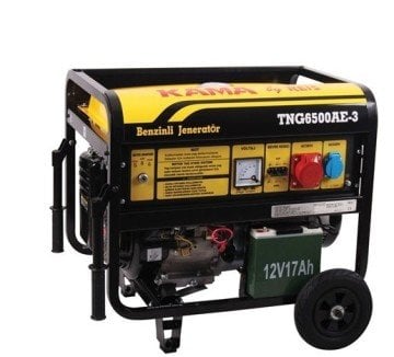Kama By Reis Tng6500ae3 5,5Kva Benzinli Jeneratör (Trifaze)