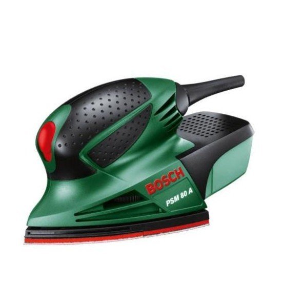 Bosch-Multi Zımpara Kağıdı 10'Lu, 102 X 62/93 Mm 80 Kum 11 Delik