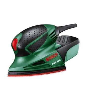 Bosch-Multi Zımpara Kağıdı 10'Lu, 102 X 62/93 Mm 80 Kum 11 Delik