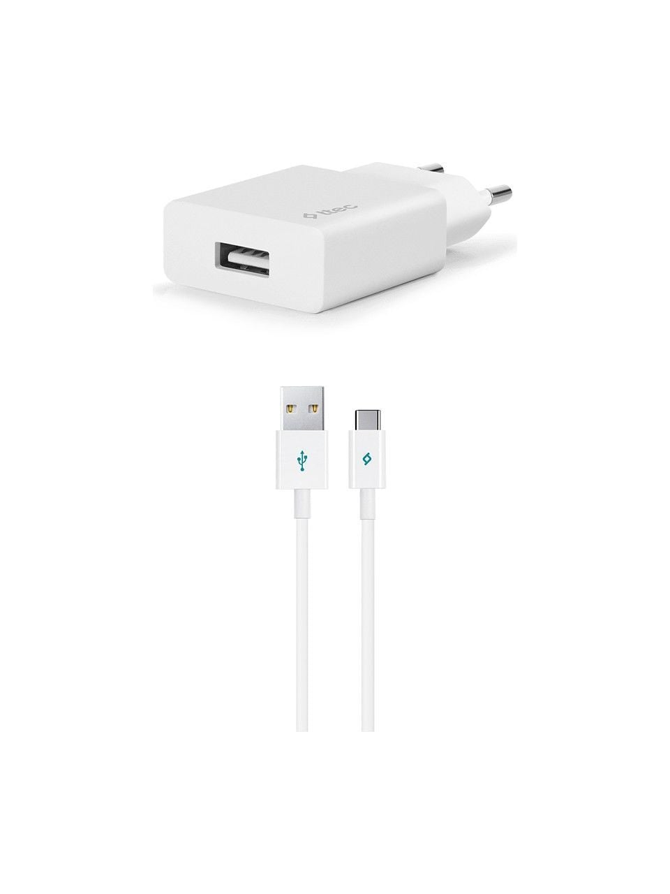 Ttec 2SCS20CB SmartCharger USB to Type-C Kablolu Beyaz Seyahat Şarj Aleti