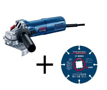Bosch Professional GWS 9-125 S Avuç Taşlama Makinesi + Kesme Diski