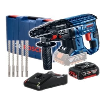 Bosch Professional GBH 180-LI Kırıcı Delici 1x4.0Ah + Sds Plus Set