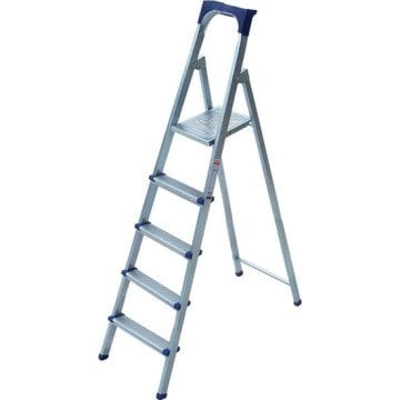 Elips Galvanizli Profil Merdiven 4+1 Basamaklı