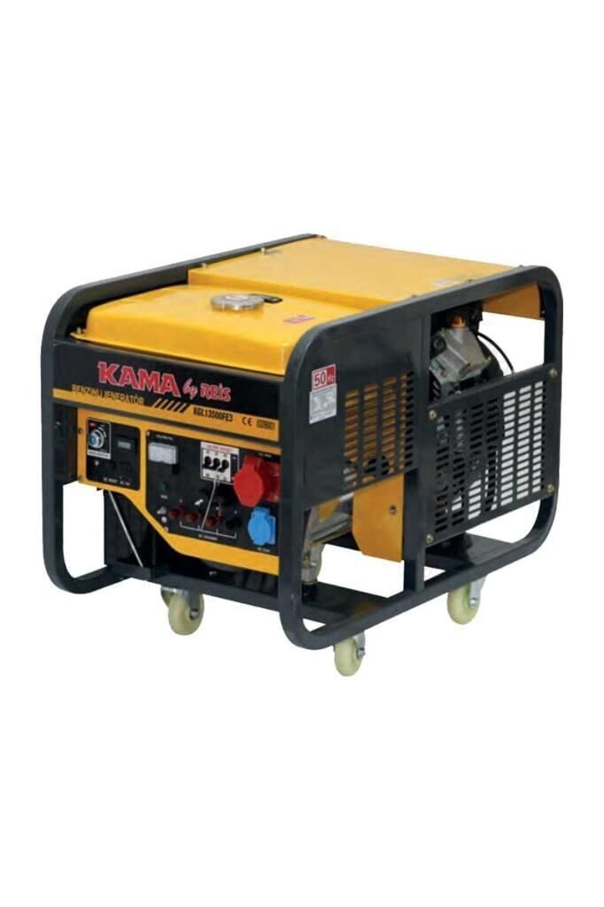 Kama KGL13500FE 13.7 kVA Monofaze Benzinli Jeneratör