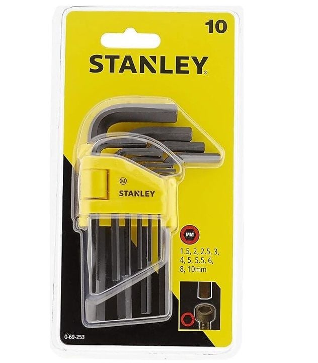 Stanley ST069253 10 Parça Alyan Anahtar Takımı