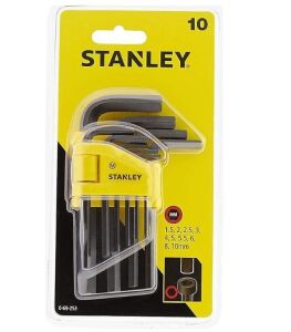 Stanley ST069253 10 Parça Alyan Anahtar Takımı