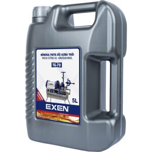 Exen Mineral Pafta Diş Açma Yağı 5 Litre - Tg-70
