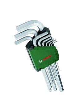 Bosch 9 Parça Hex Alyan Anahtar Takımı 1600A02BX9