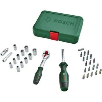 Bosch 34 Parça Cırcırlı Tornavida ve Lokma Takımı 1600A02BY1