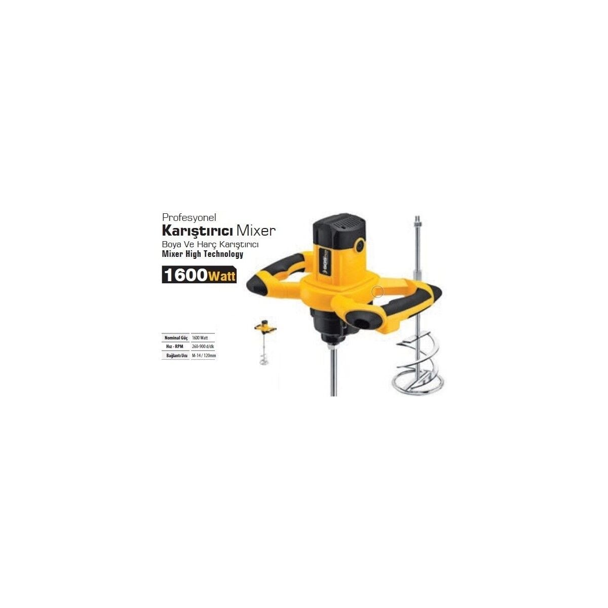 SGS5099 BOYA VE HARÇ KARIŞTIRICI MIXER (1600 WATT)