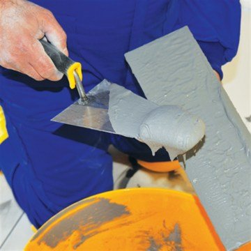 Dekor Sıva Malası Plastik Saplı 20cm-371