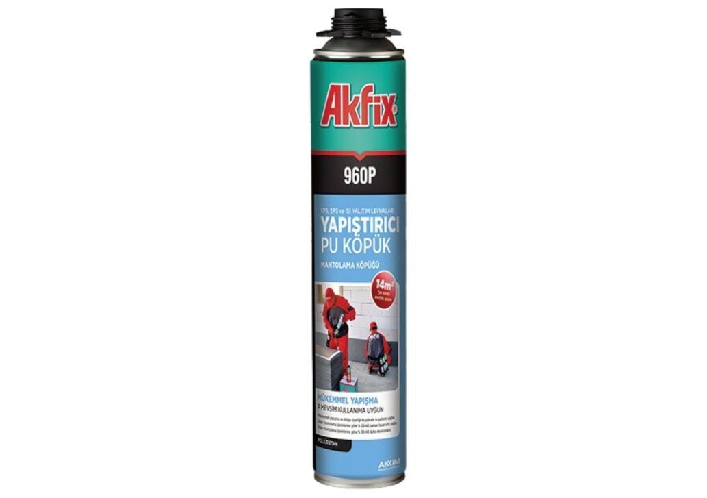 Akfix Mantolama Köpüğü 800ml/900gr Köpük