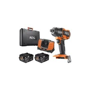 AEG BSS 18MTF12BL-402C Çift Akülü 4 Ah Darbeli Somun Sıkma Makinesi
