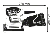 Bosch GSS 160-1 A Multi Titreşimli Zımpar