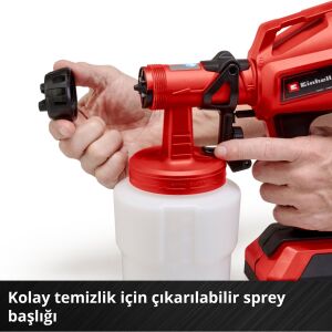 Einhell TC-SY 18/60 Li Aküsüz Boya Tabancası