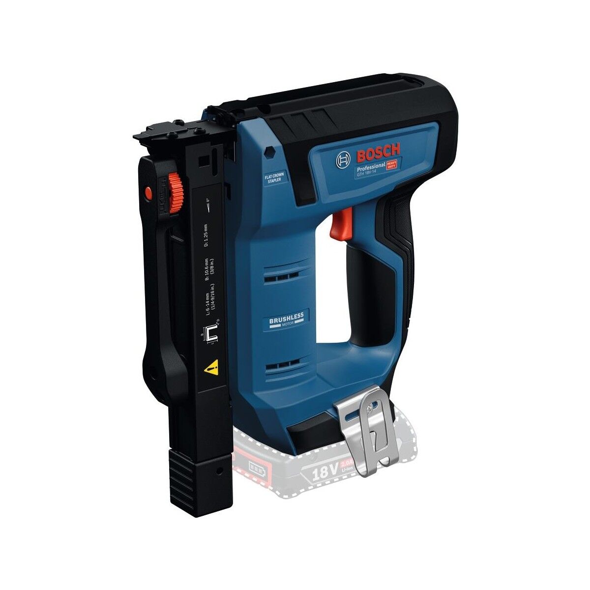 BOSCH GTH 18V-14 AKÜLÜ ZIMBA TABANCASI (SOLO)
