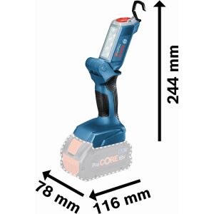 BOSCH GLI 18V-5000 AKÜLÜ FENER (SOLO)