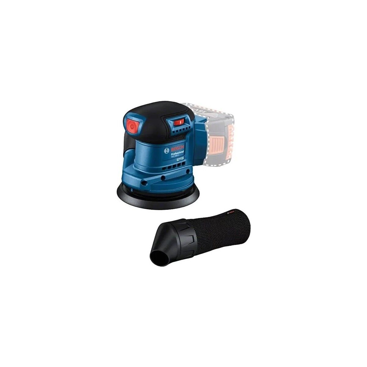 BOSCH GEX 185-LI EKSANTRİK ZIMPARA (SOLO)