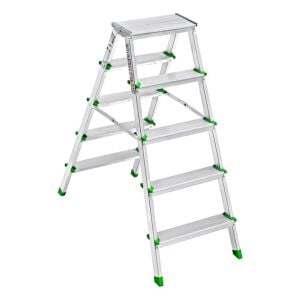 SARAYLI ÇİFT TARAFLI MERDİVEN 5+5