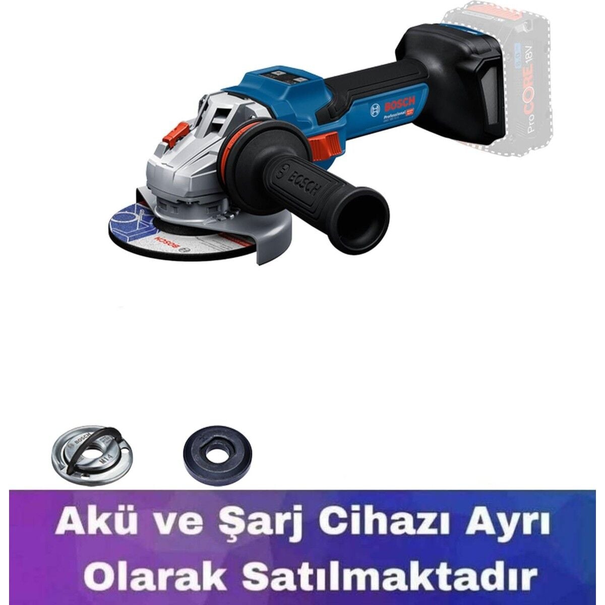 Bosch Gws 18V-15 S Taşlama Solo
