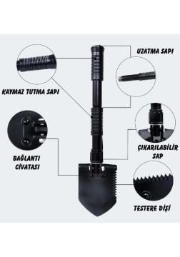 Nurgaz NG-192 Katlanır Kürek