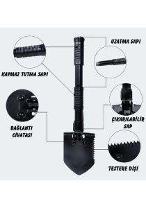Nurgaz NG-192 Katlanır Kürek
